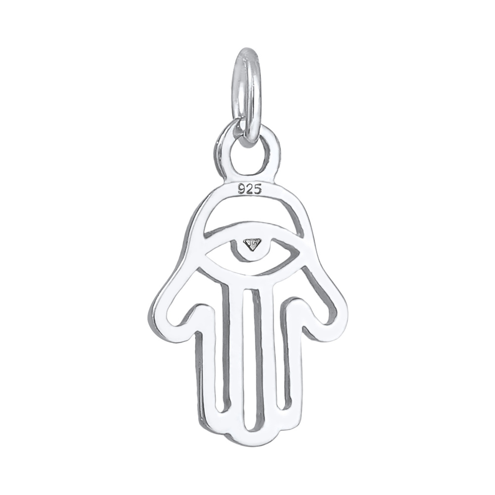 Elli Elli Pendentif Talisman de protection des mains des dames Fatimas en argent sterl Pendentif