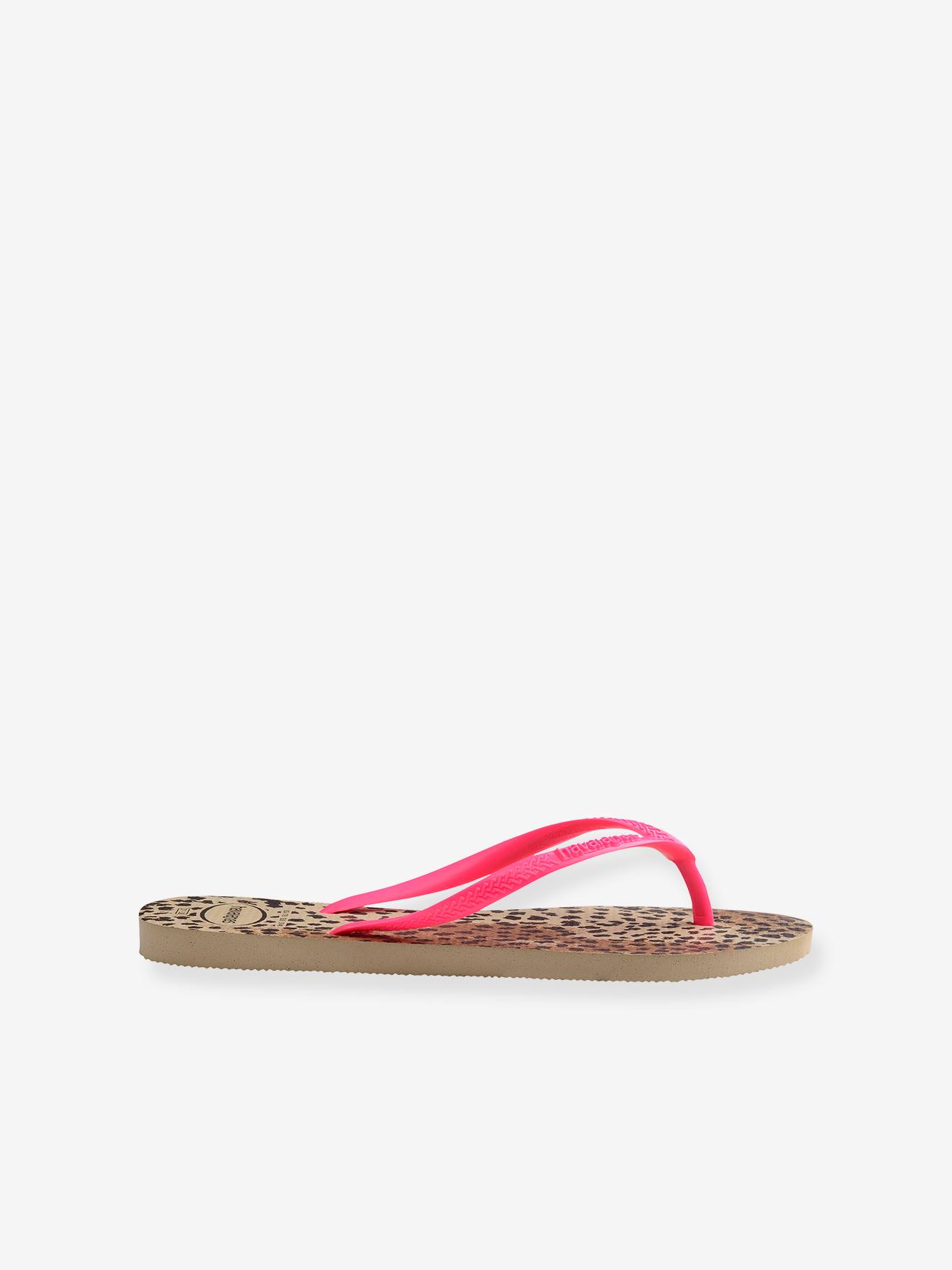 Tongs enfant Slim Animal Sand HAVAIANAS gris