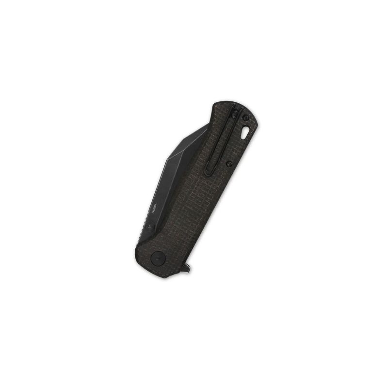 QSP Swordfish Micarta Black STW QS149-C2 Dark Brown