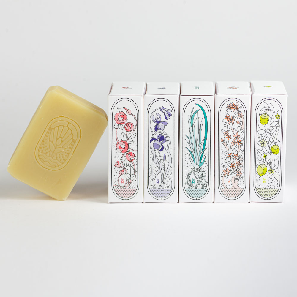 la petite madeleine Coffret 5 savons Savons à froid parfumés