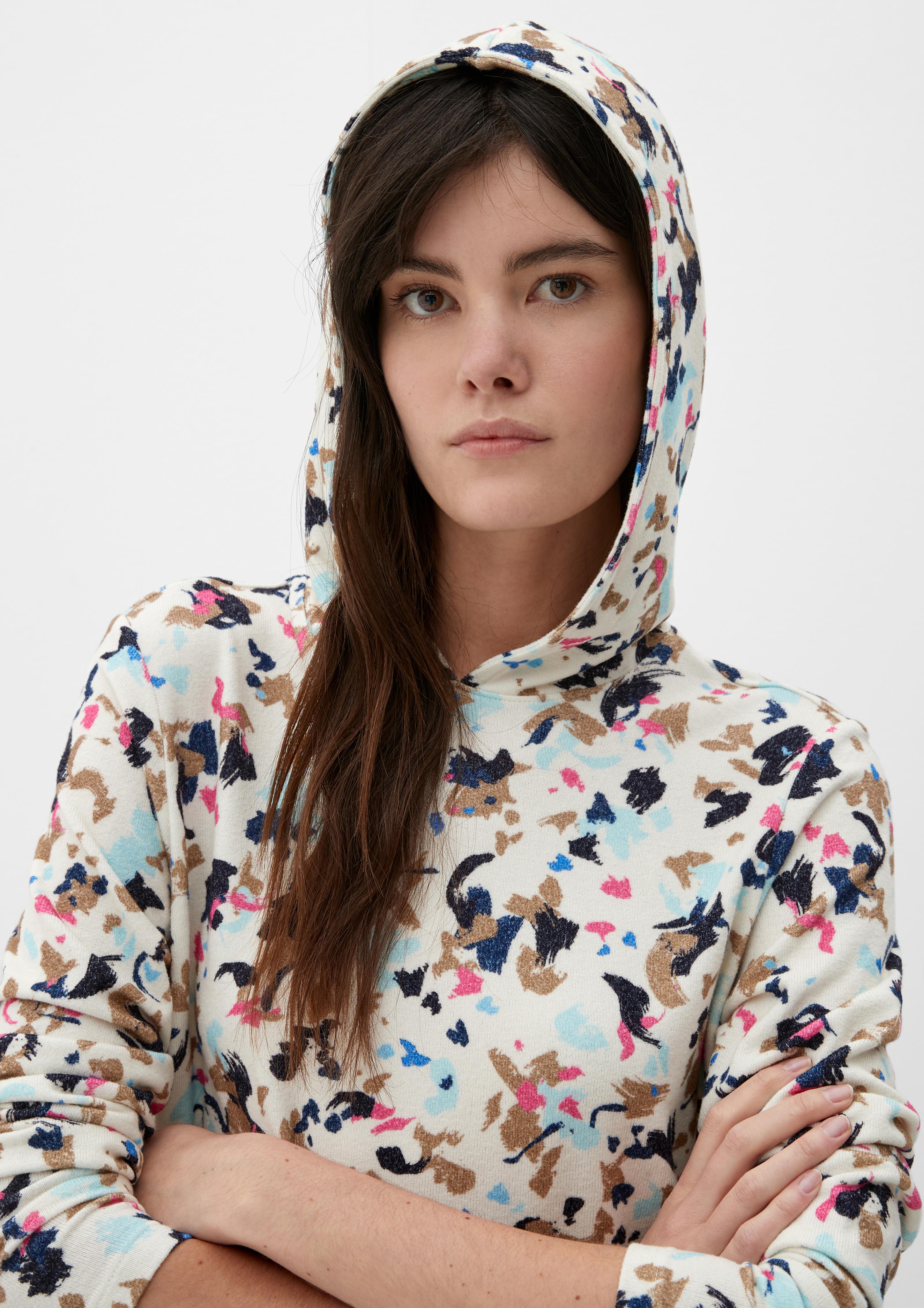 Hoodie mit Allover-Muster  2126464-02A0