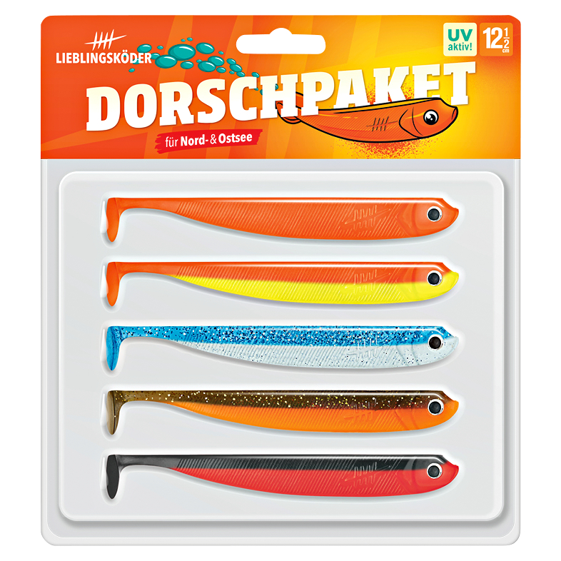 Lieblingsköder Gummifisch Zanderköder (12,5 cm)