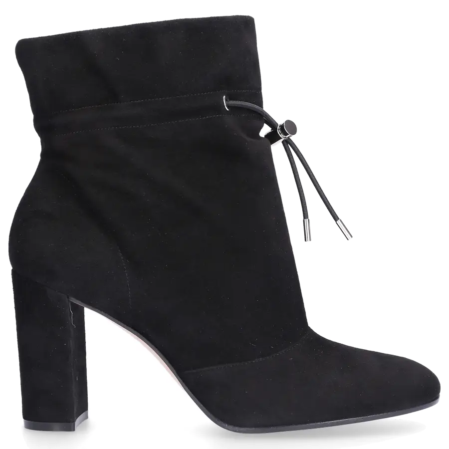 Gianvito Rossi - Stiefeletten MAEVE Veloursleder - schwarz
