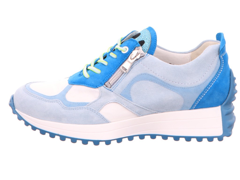 WALDLÄUFER Freizeit Schnürer blau 797002