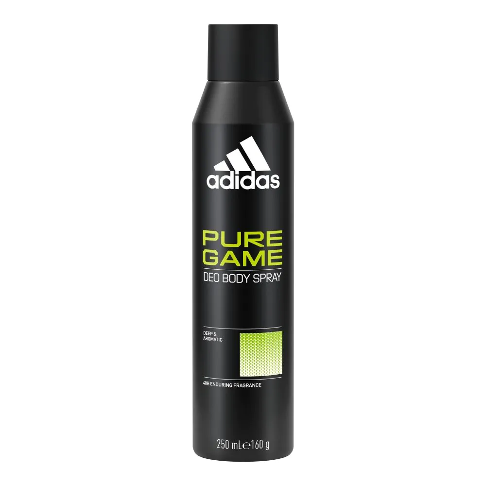 Adidas Body Spray Pure Game Αποσμητικό για Άνδρες, 250 ml