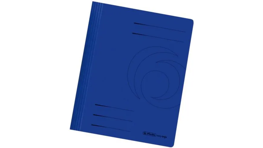 herlitz Pappschnellhefter A4 blau blau