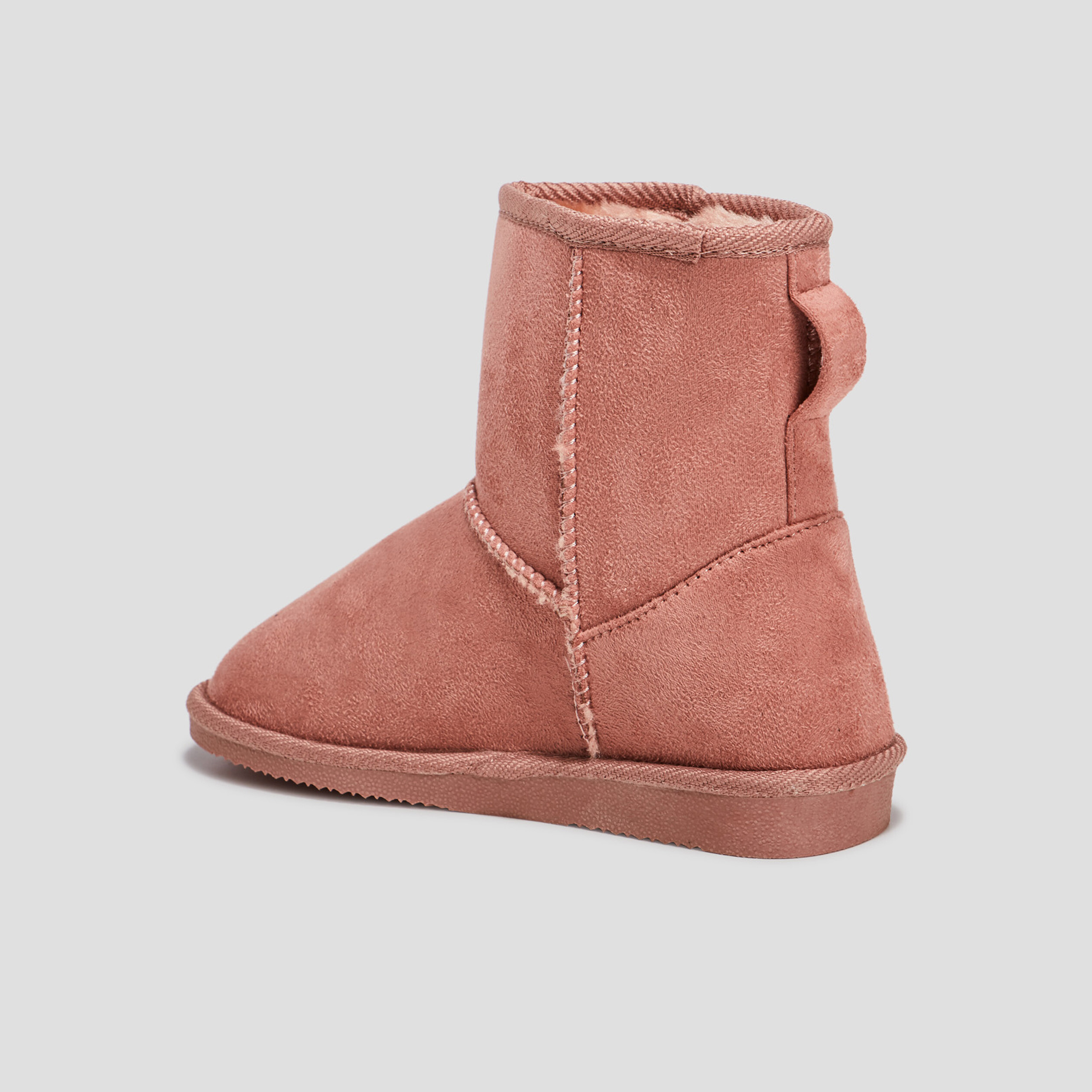 Bottines fourrées Creeks rose fille | La Halle