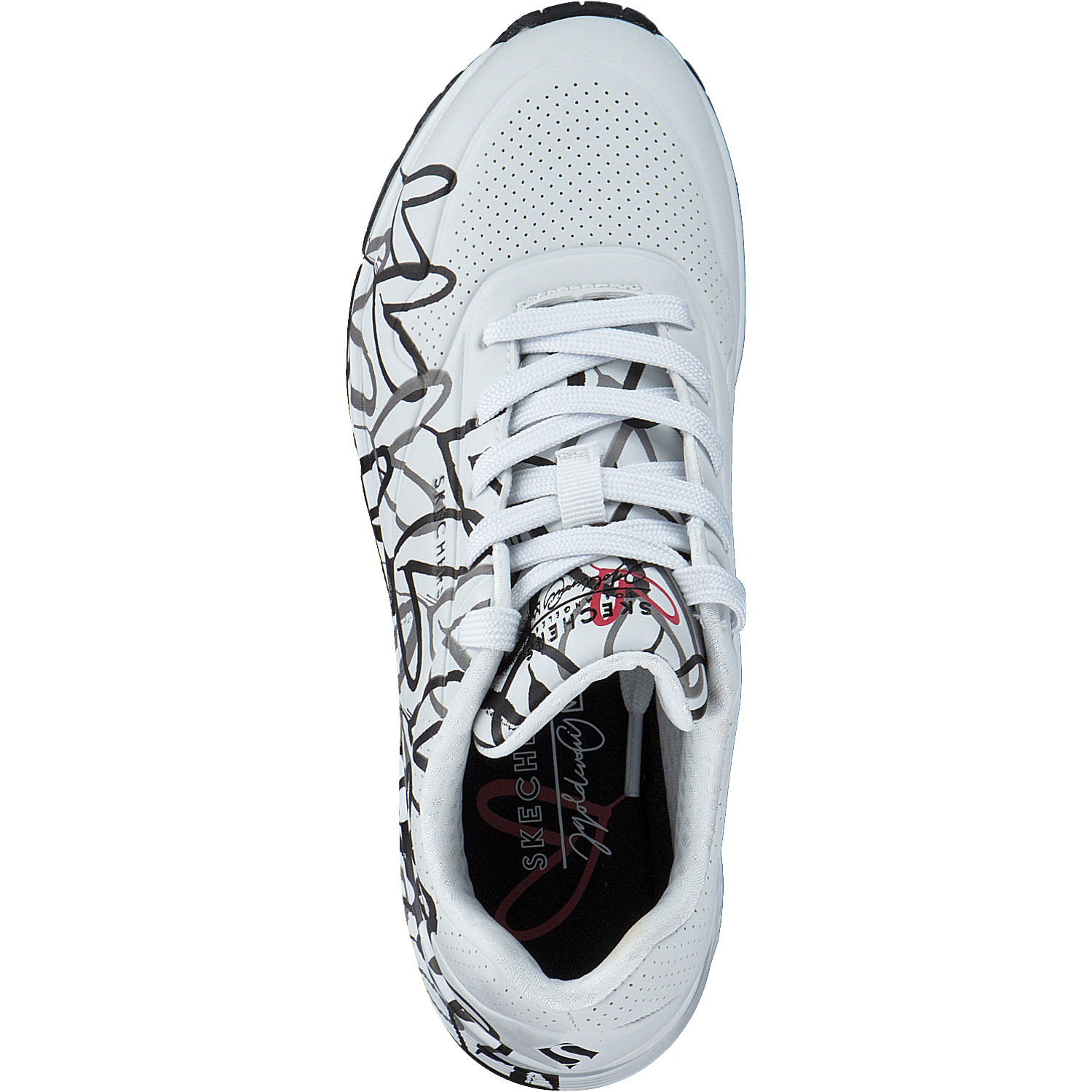 Skechers 155507, Sneakers Low, Damen, Weiß