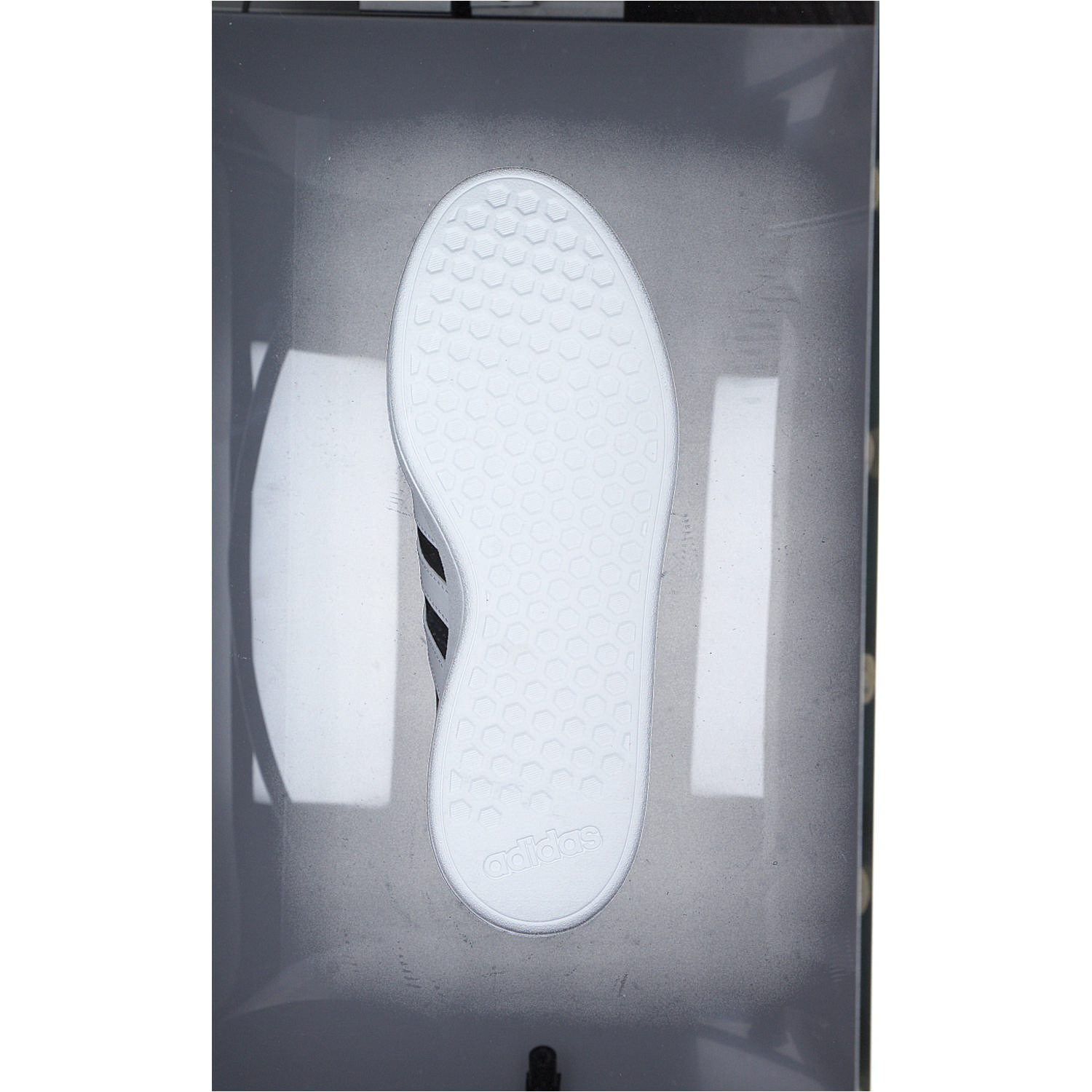 Adidas Grand Court Base 2.0 W, Schnürschuhe, Damen, black/white/black