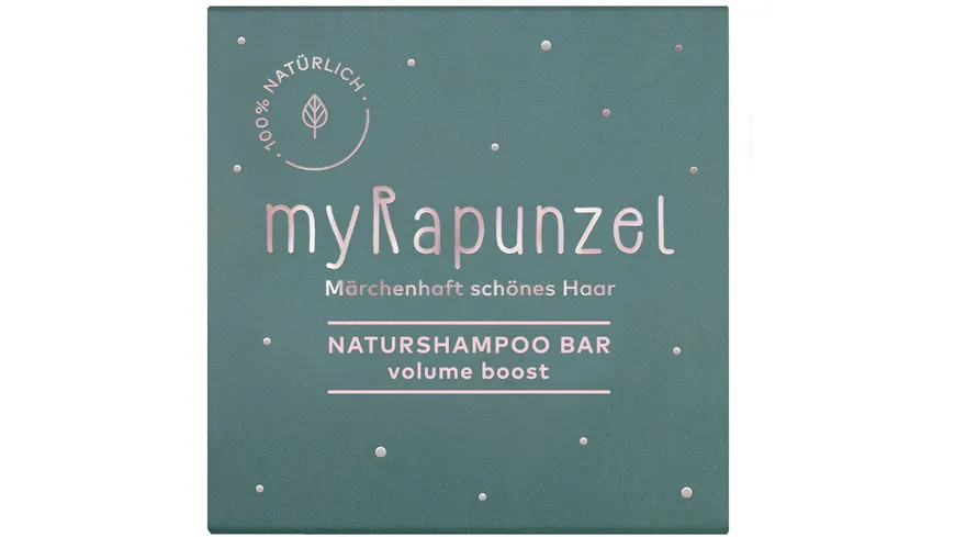 myRapunzel Naturshampoo Bar volume boost vegan 60 g