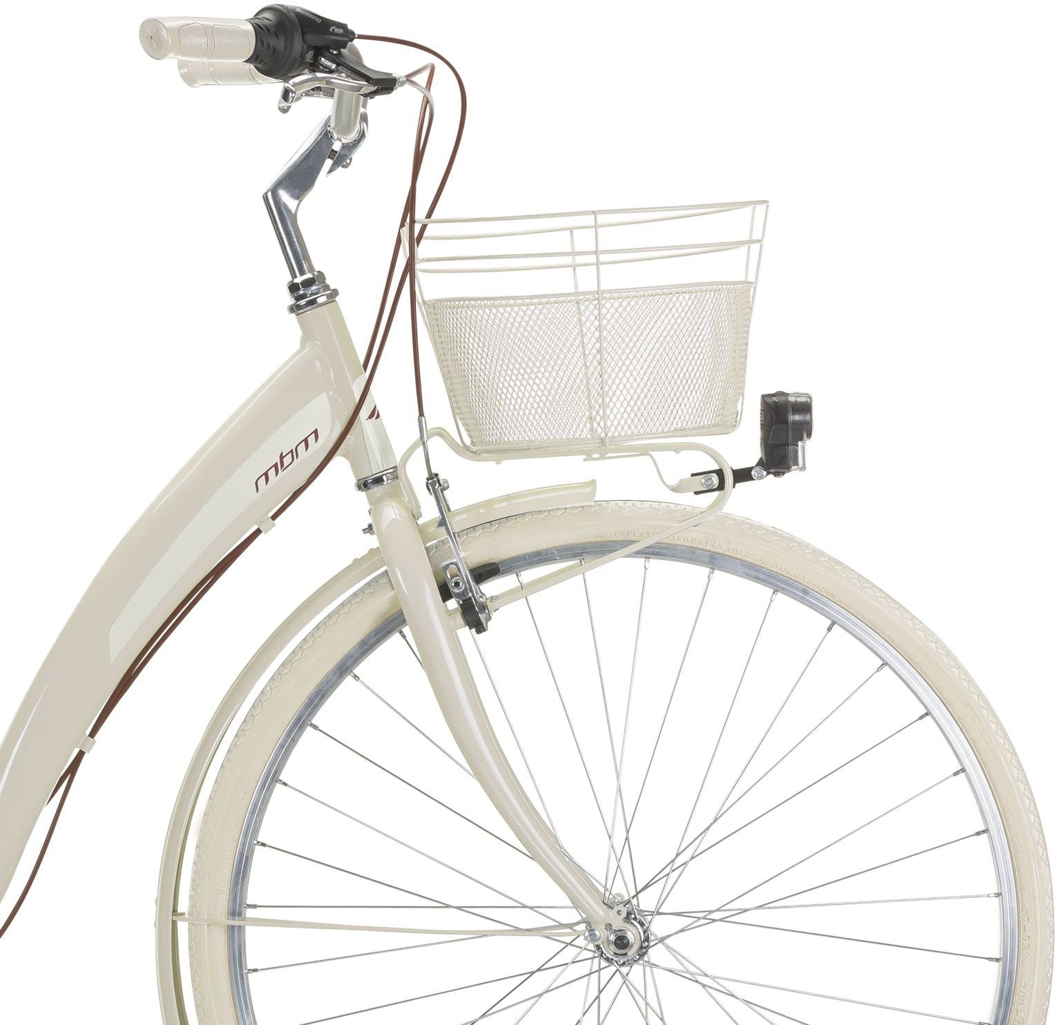 MBM Cityrad NEW Primavera, 6 Gang Shimano TY300 Schaltwerk, Kettenschaltung