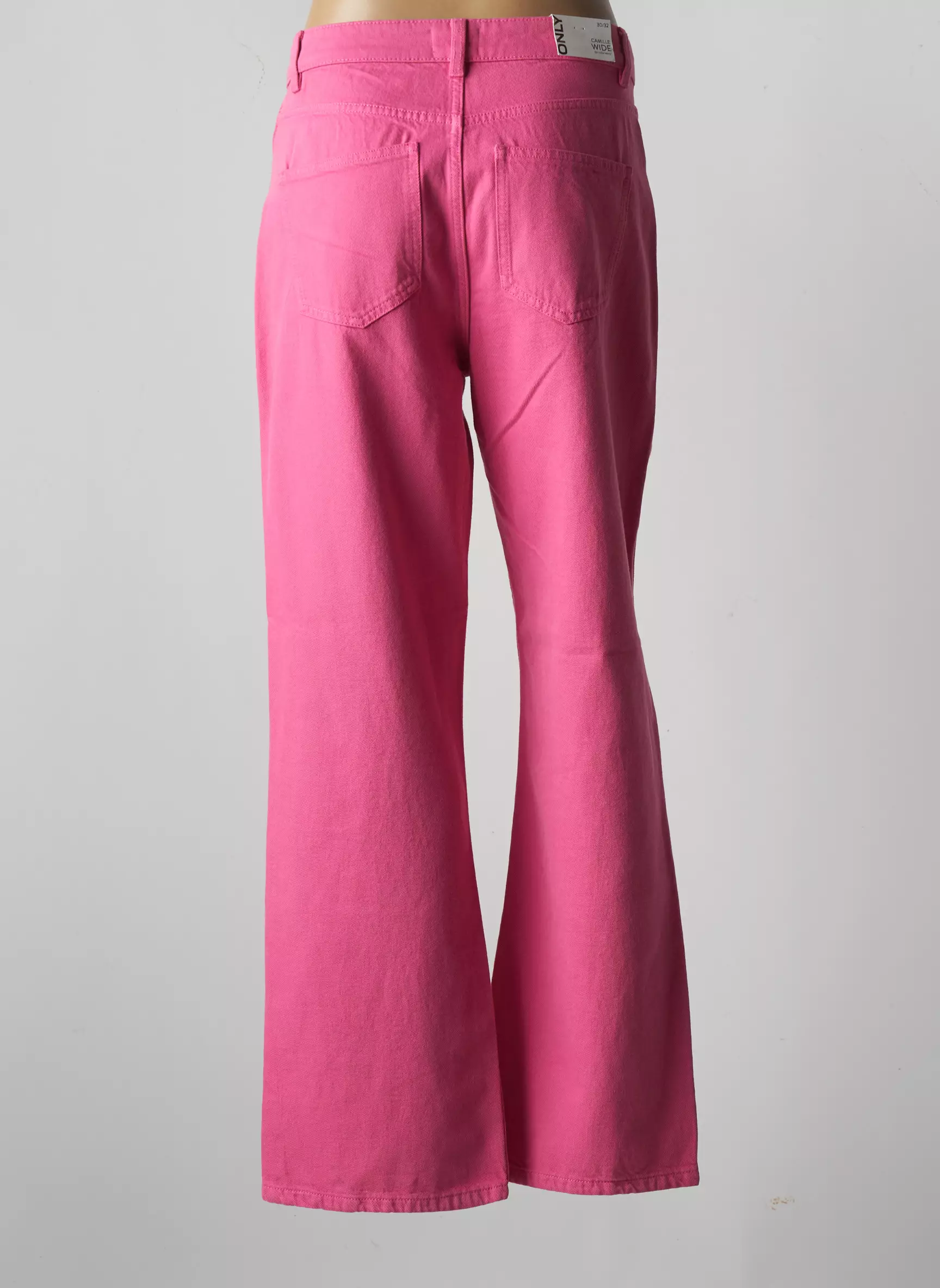Only Jean Flare Femme couleur rose