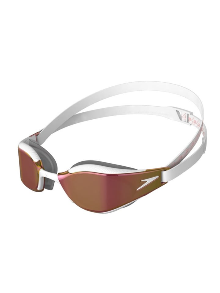 Speedo Schwimmbrille Fastskin Hyper Elite Mirror in Weiß günstig kaufen onesize