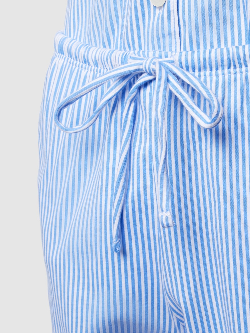 Pyjama mit Streifenmuster in bleu