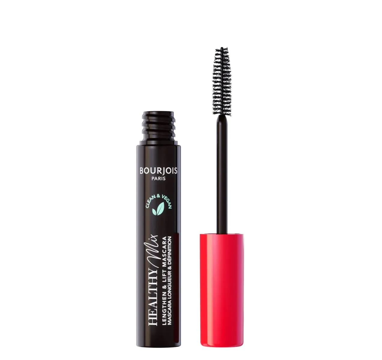 Bourjois Healthy Mix blakstienų tušas, juodas