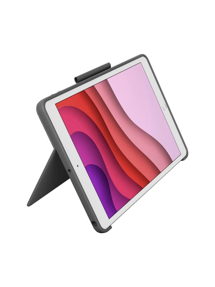 Logitech Combo Touch Logitech - Tablet-Tastatur mit Hülle kompatibel mit iPad in Grau günstig kaufen onesize