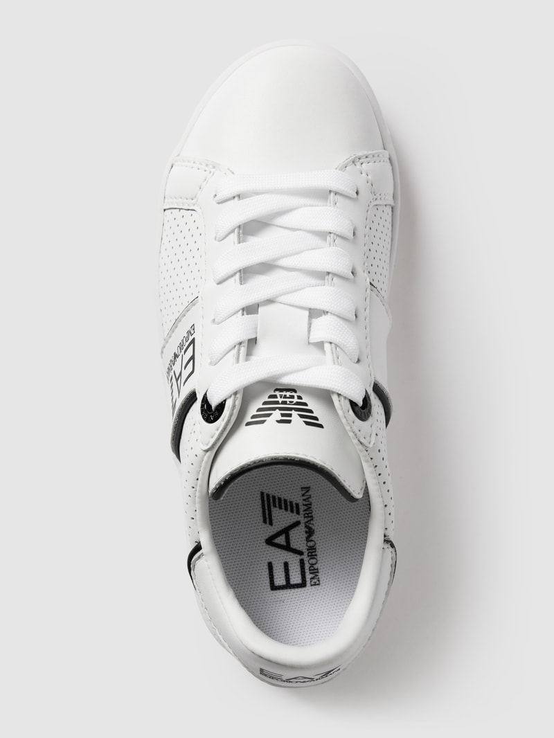 Sneaker aus Leder Modell 'CLASSIC SEASONAL' in weiß