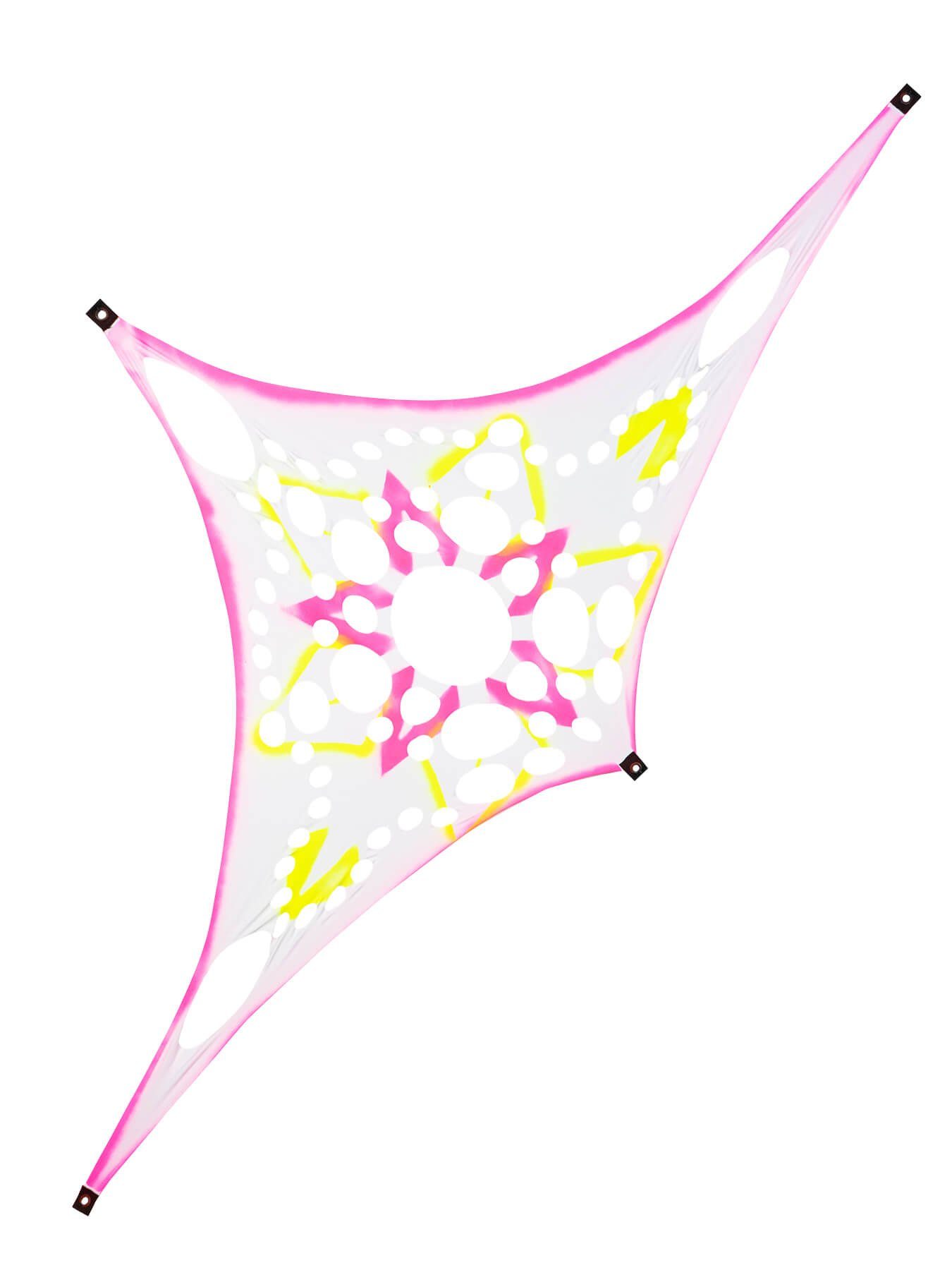 Wandteppich Schwarzlicht Segel Spandex 