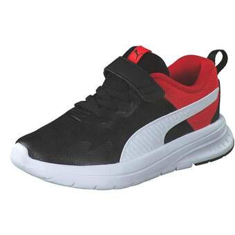 PUMA Evolve Run Mesh Velcro Sneaker in schwarz