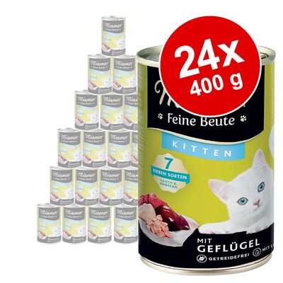Sparpaket Miamor Feine Beute Kitten 24 x 400 g