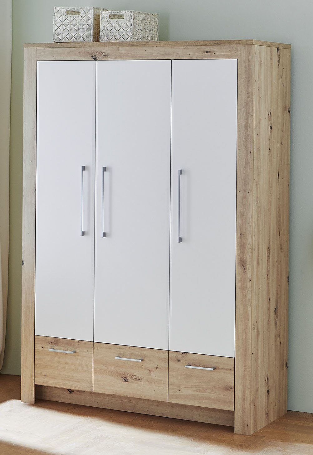 Lüttenhütt Kinderkleiderschrank Fenne Made in Germany, hochwertige Qualität