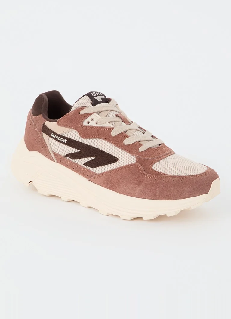 Baskets Hi-Tec HTS Shadow RGS en daim avec détails en mesh