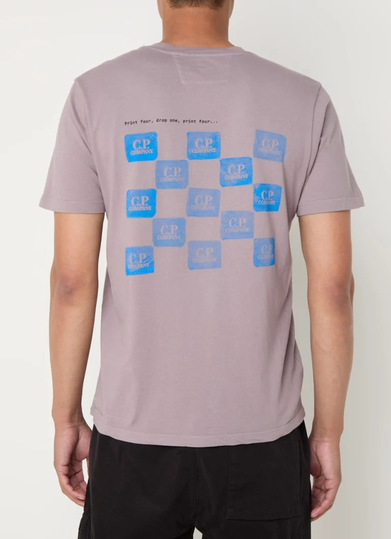 CP Company T-shirt with logo and back print