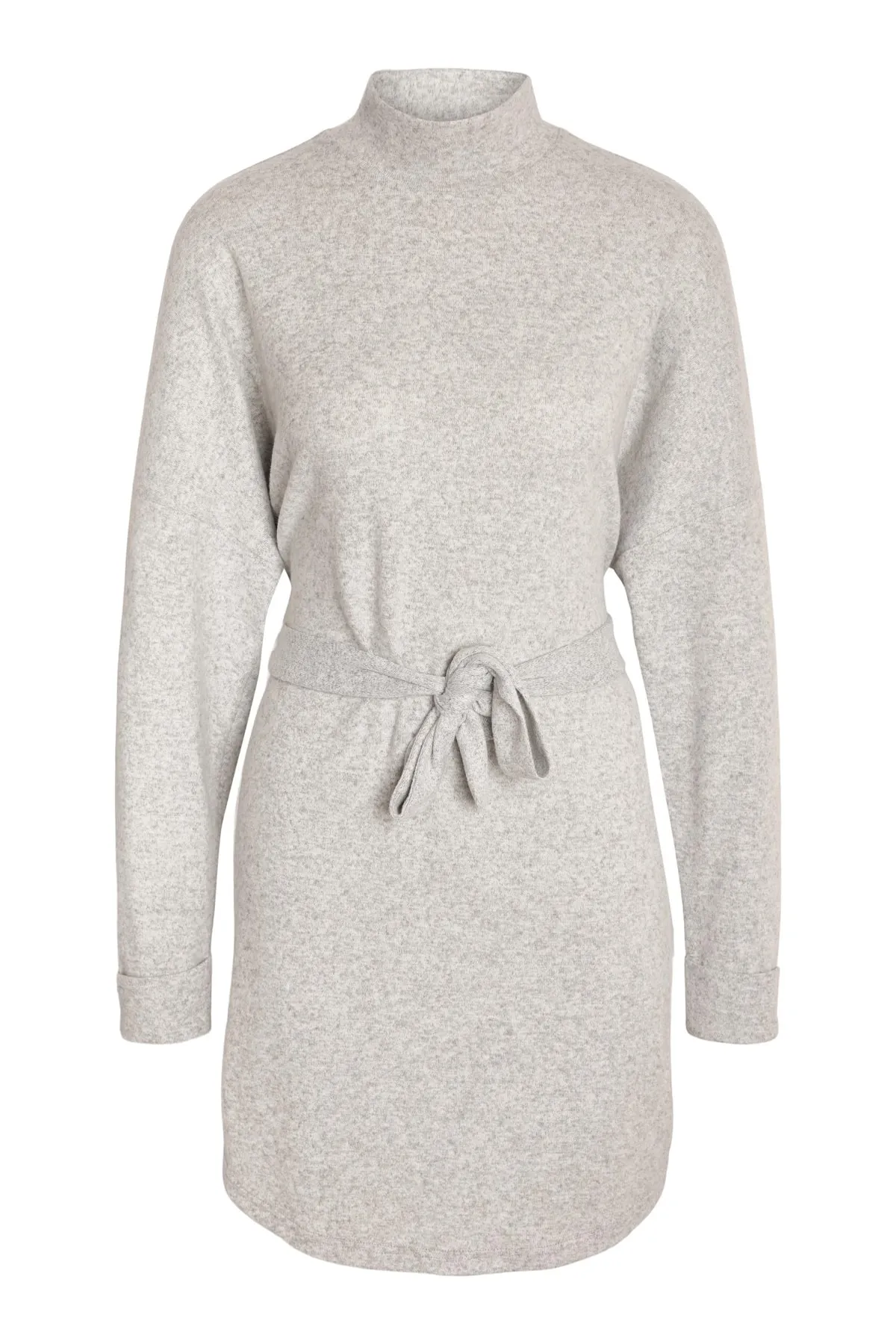 Noisy May  Hellgraues Melange-Kleid für Damen/Mädchen