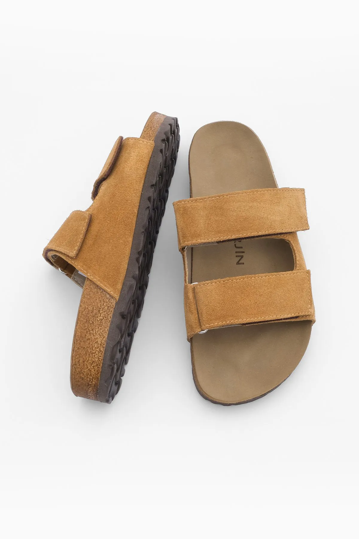 Marjin  Pantolette - Braun - Flacher Absatz