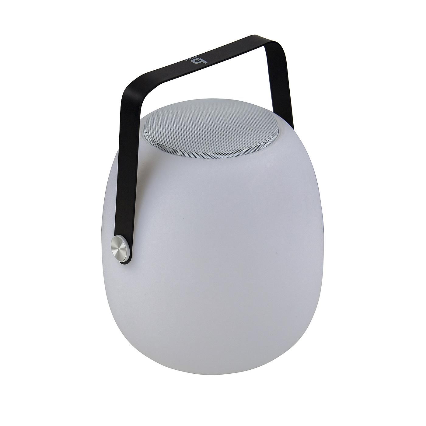 Bo-Camp Industrial Wade Tischlampe mit Bluetooth-Lautsprecher