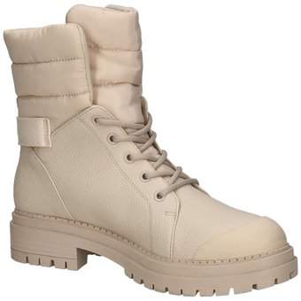 La Strada Schnür Boots in beige