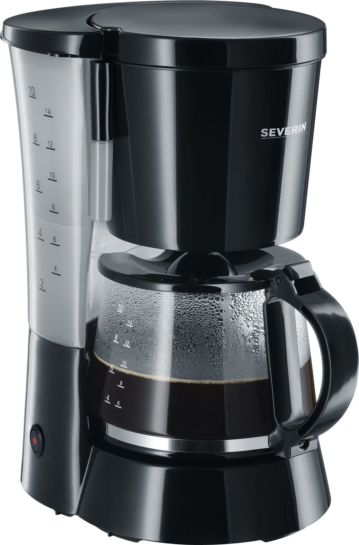 Severin Filterkaffeemaschine KA 4479, 1,4l Kaffeekanne, Papierfilter 1x4