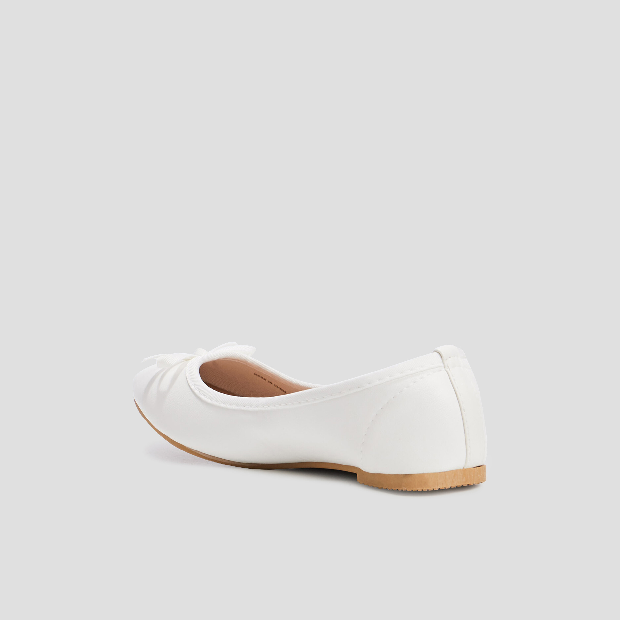 Ballerines irisées à noeud blanc fille | La Halle