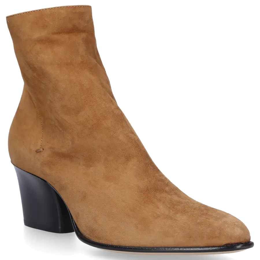 Pomme D`OR - Klassische Stiefeletten 6941 Veloursleder - braun