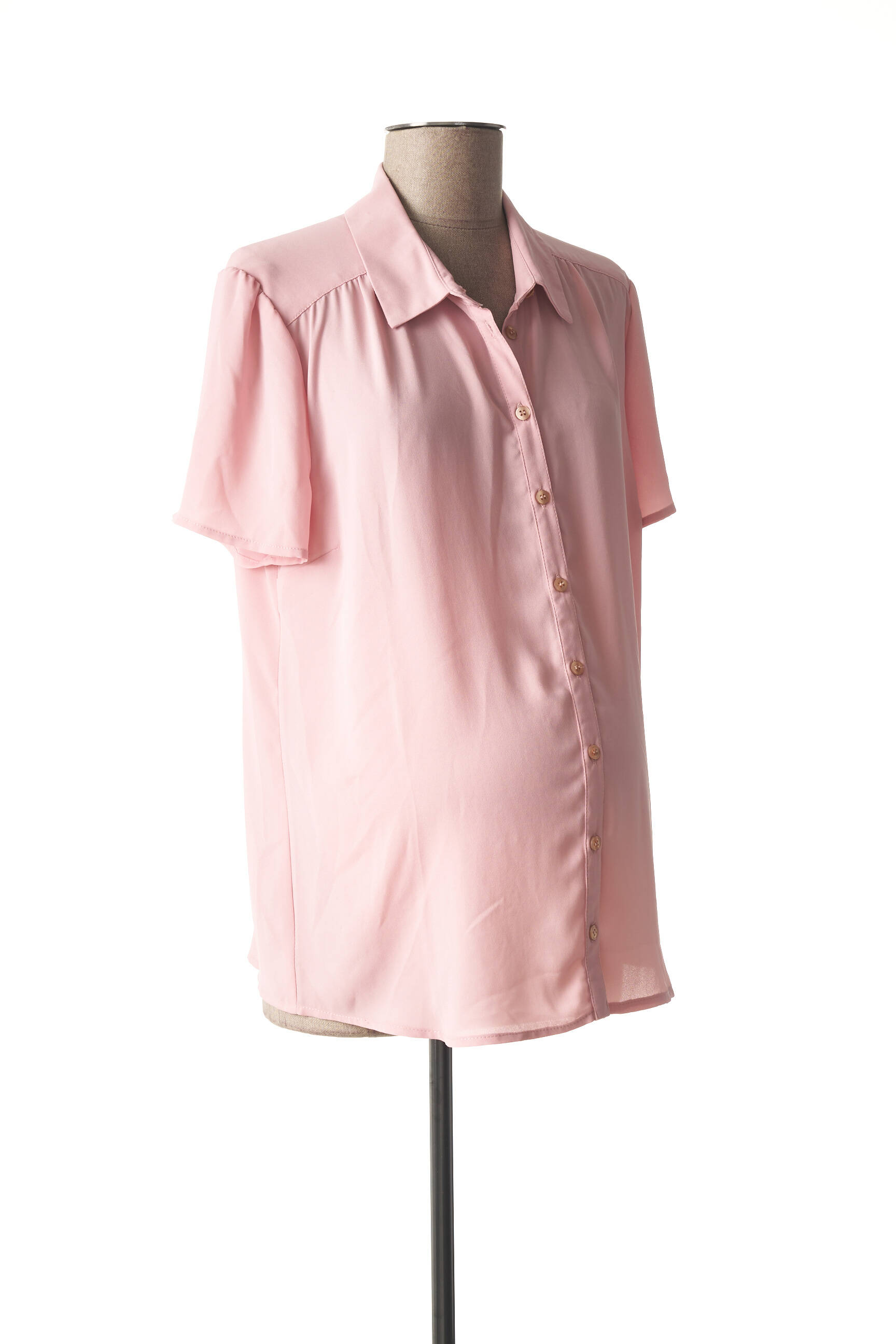 Pas De Deux Chemisiers Maternite Femme couleur rose