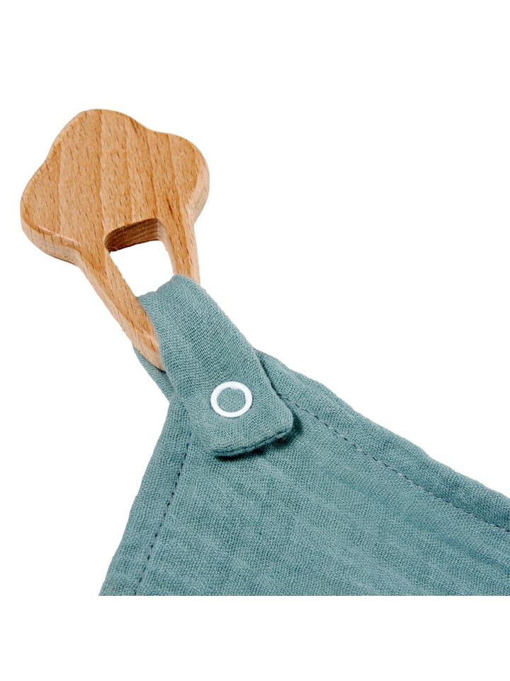 nordic coast company  Kuscheltuch Musselin Eis Mint günstig kaufen onesize
