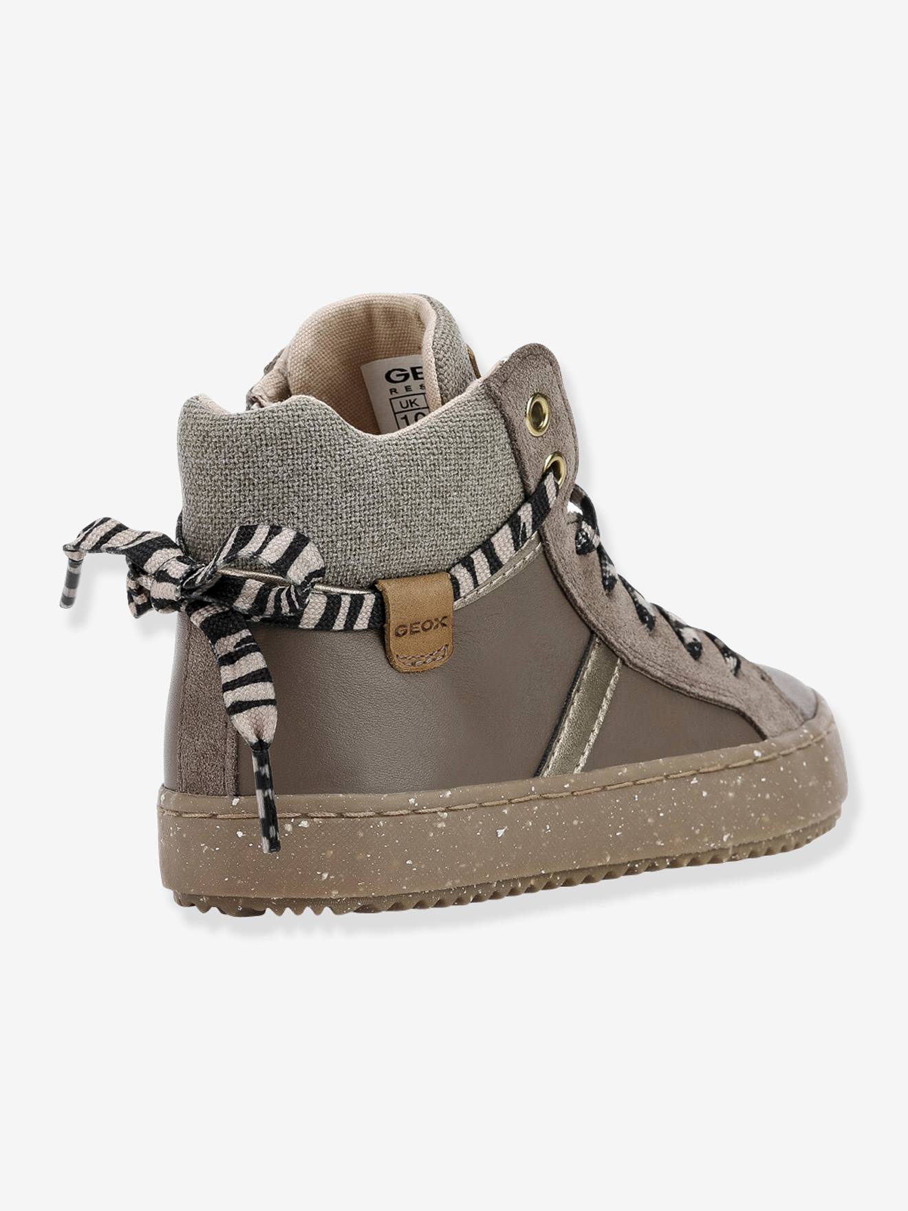 Baskets Mid fille Kalispera Girl I WWF GEOX® gris fume
