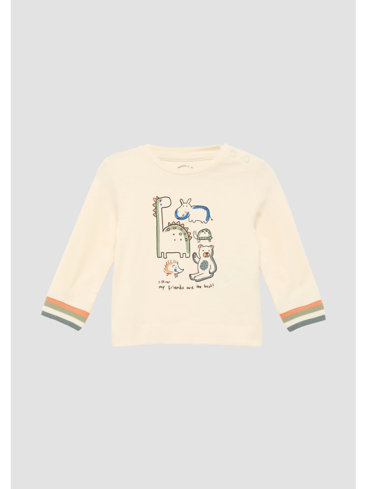 s.Oliver T-Shirt langarm in Beige günstig kaufen 74