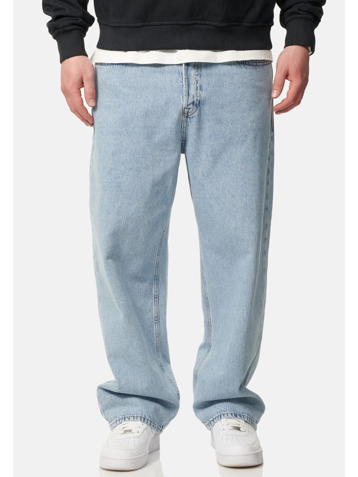 Jack & Jones Jeans Loose Fit - JJIALEX JJARIS in Light Blue Denim günstig kaufen