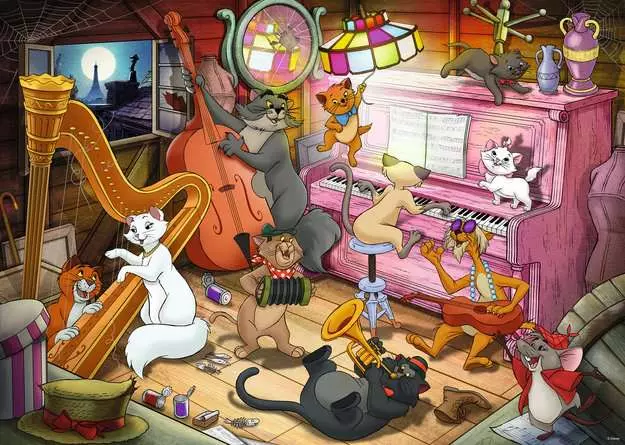 Puzzle 1000 Teile - Aristocats