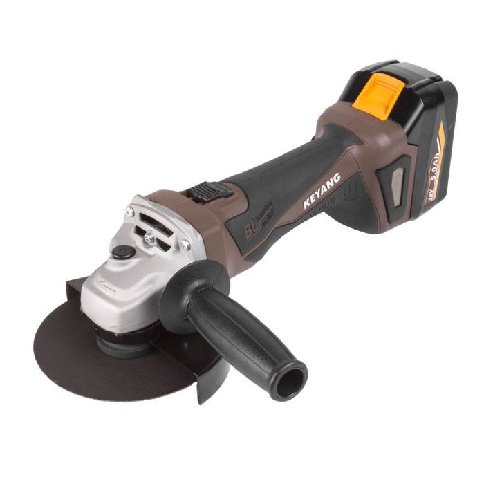 Keyang DG18BL 125S Sladdlös Vinkelslip 18V 5.0Ah Li-Ion 125 mm