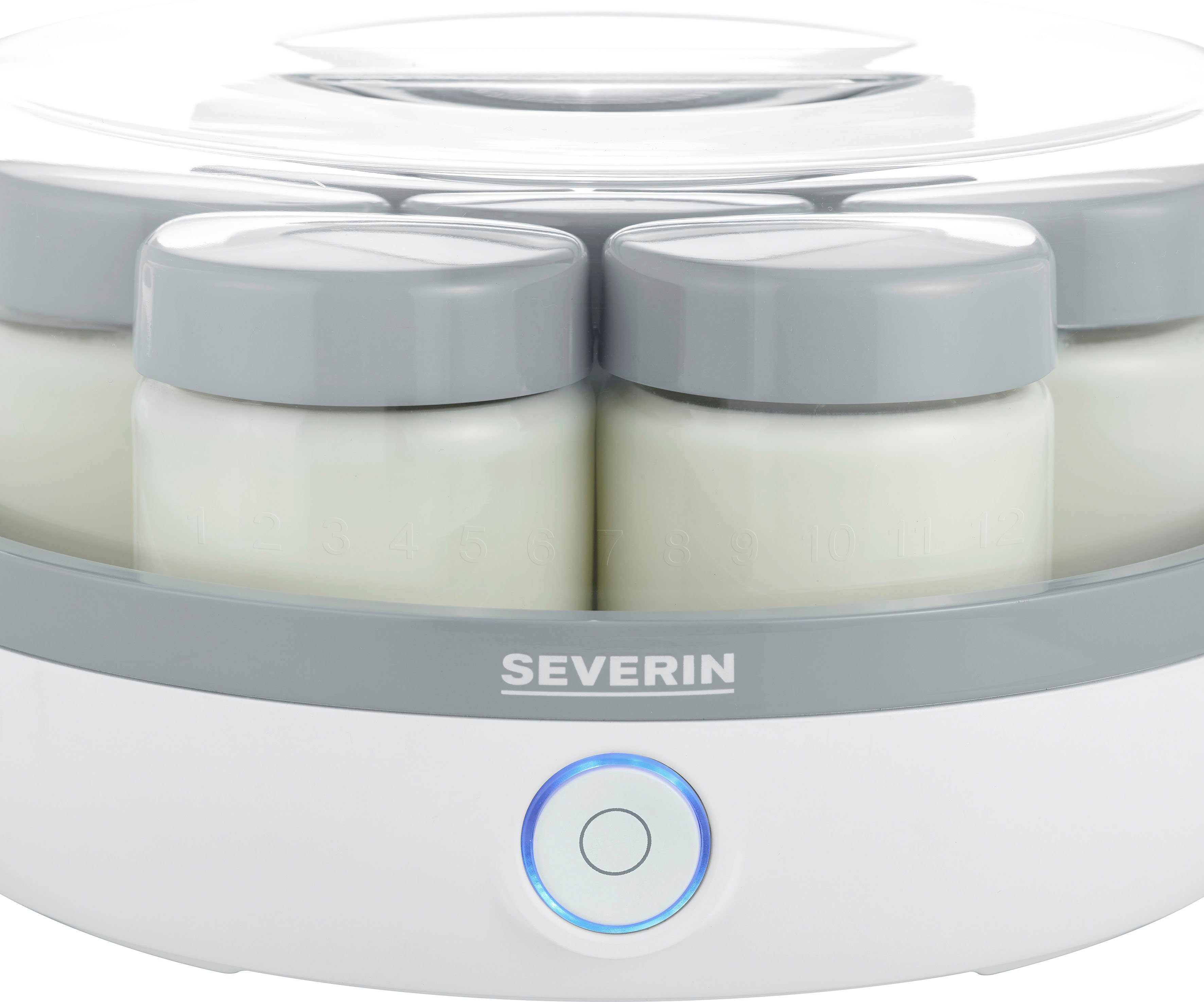 Severin Joghurtbereiter JG 3518, 7 Portionsbehälter, je 150 ml