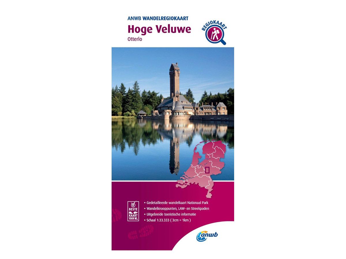 ANWB Hoge Veluwe Wanderkarte