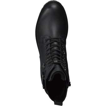 Remonte Schnürstiefelette in schwarz