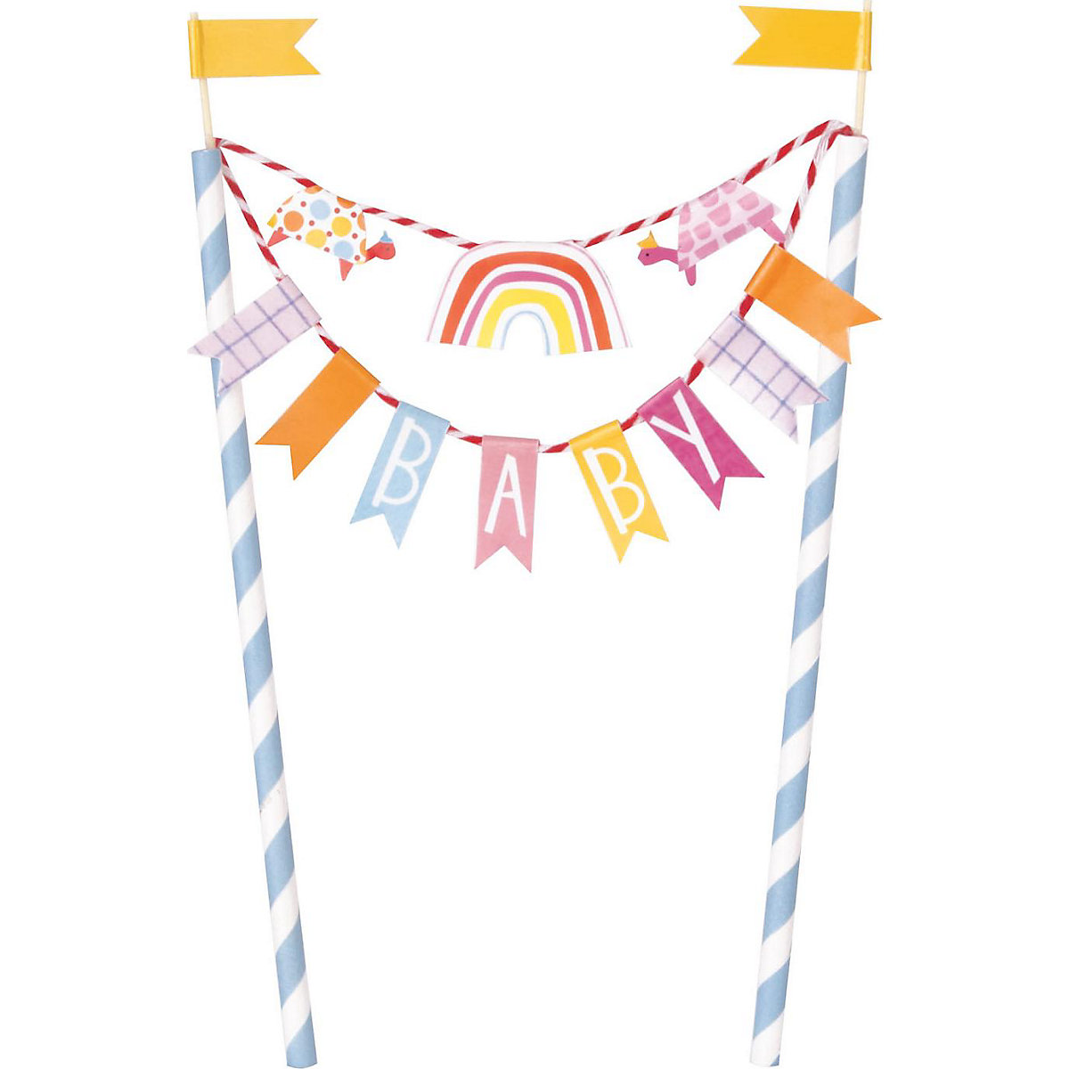 Tortendekoration Babyparty, 20 cm