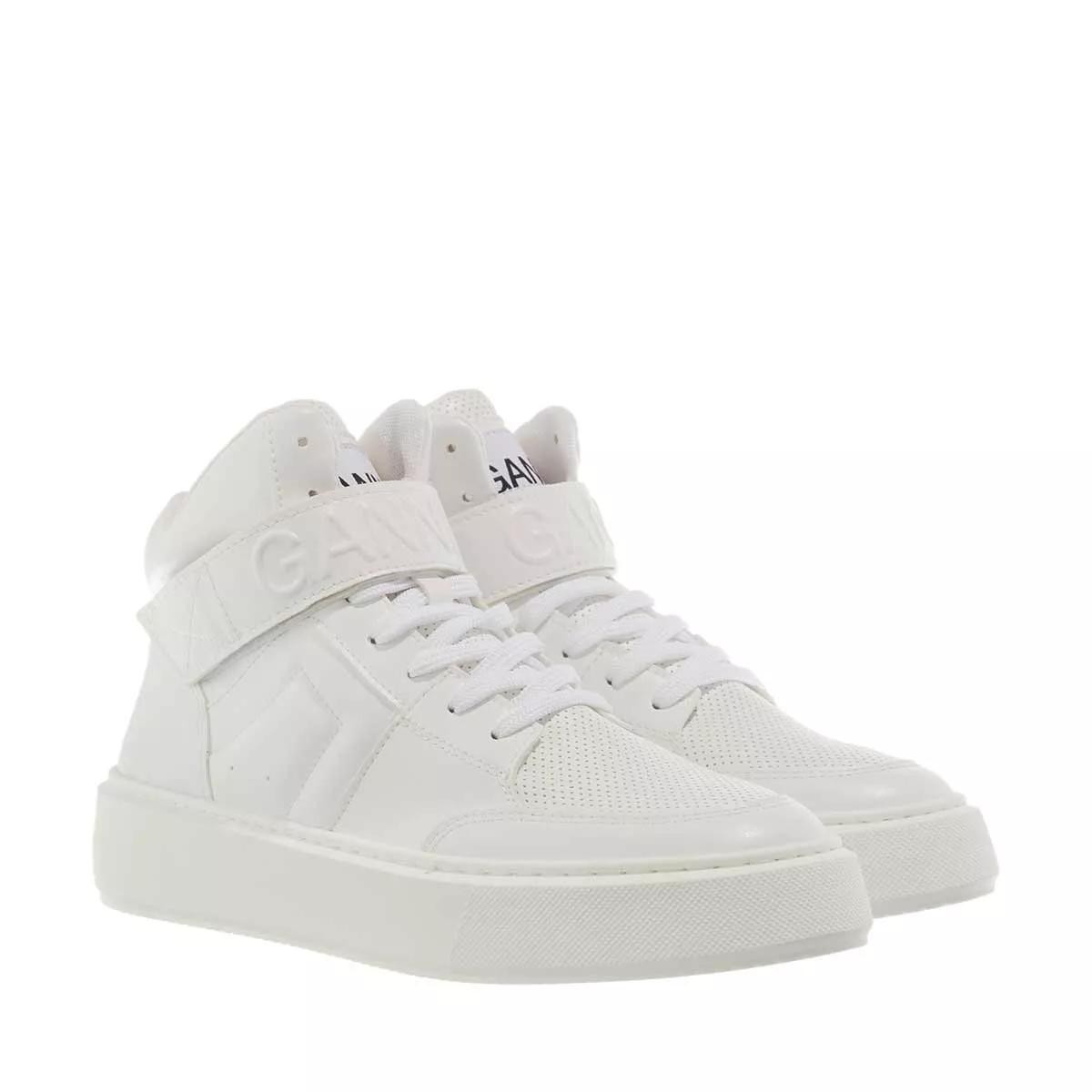 GANNI Sneaker weiss High-Top Sneaker