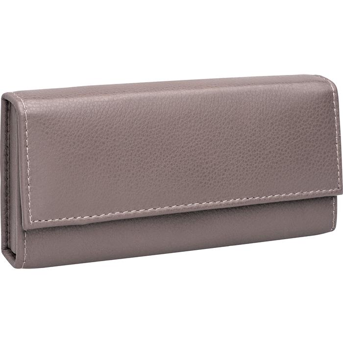 Druckknopfetui, 5-teilig, Taupe