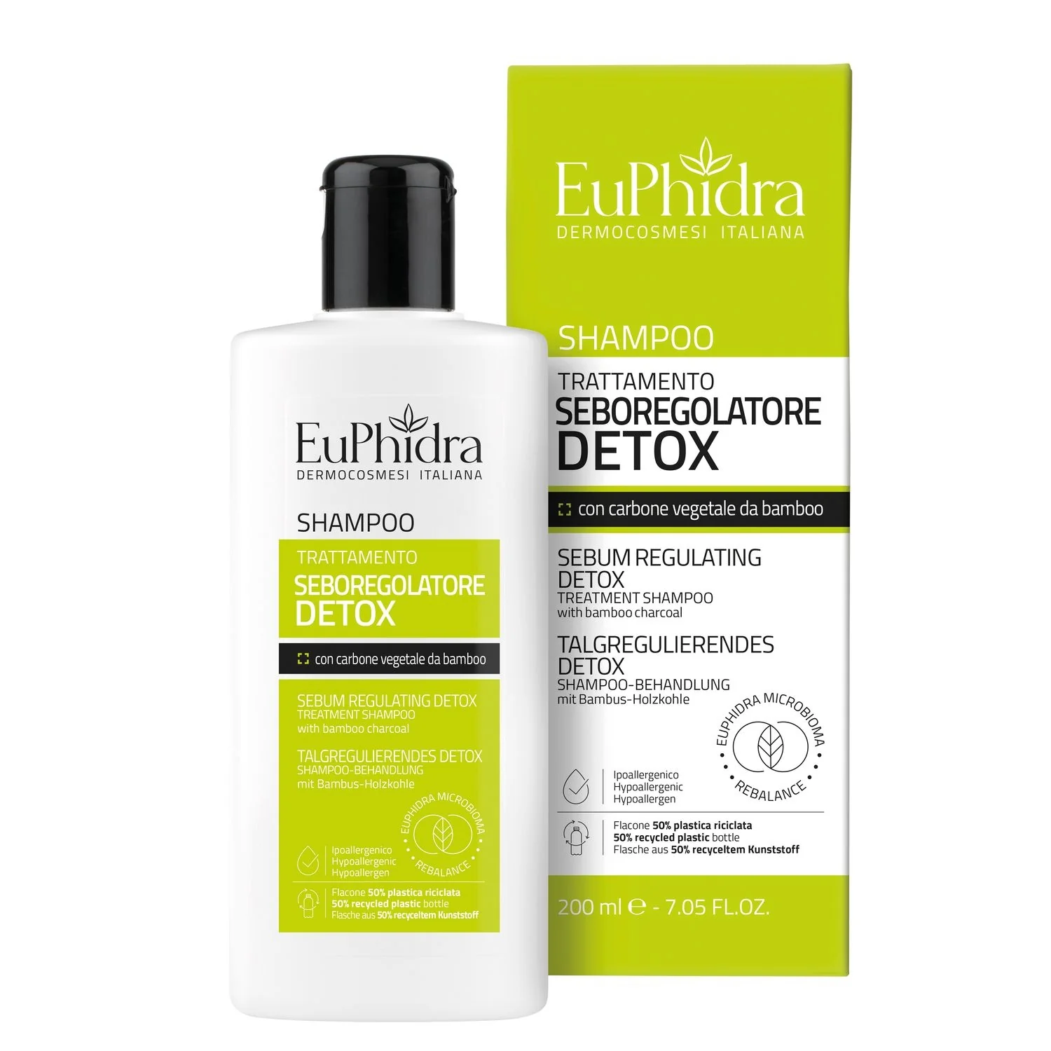 Champú para el cuidado del cabello, regulador de sebo, tratamiento desintoxicante - Champú desintoxicante, champú purificante, tratamiento para el cuero cabelludo