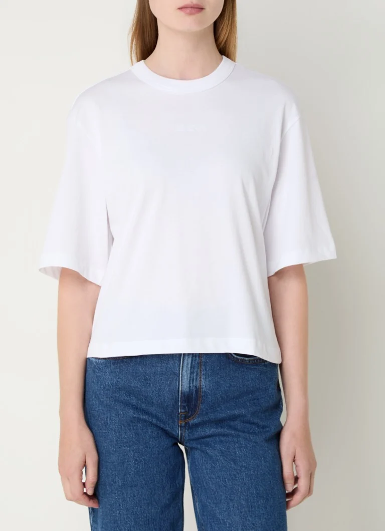 Selected Femme Tamra organic cotton T-shirt