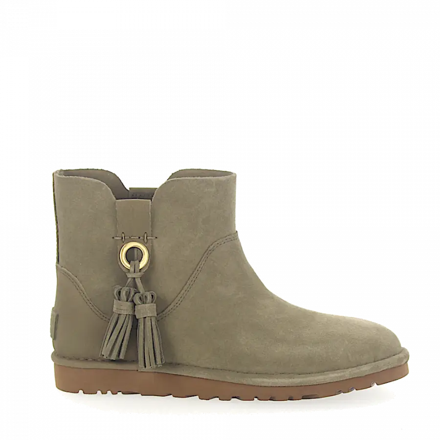 UGG - Stiefeletten GIB Veloursleder khaki - grün